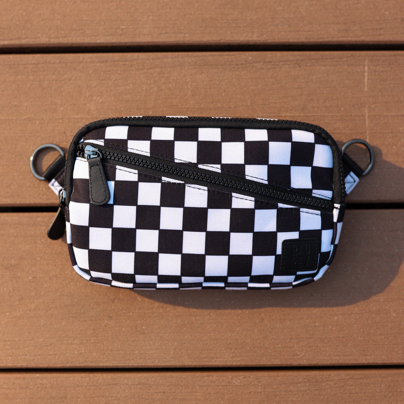 Casual Sling Wallet in Checkered
