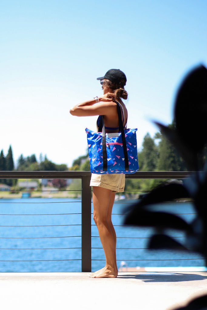 Paper Planes Packable Tote